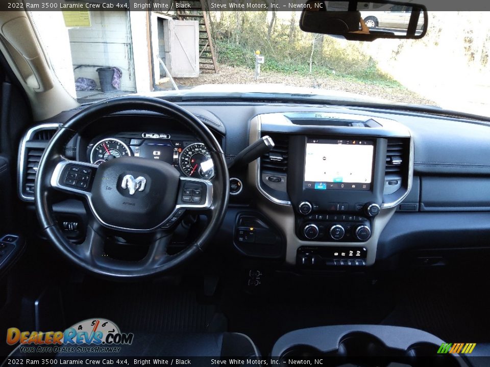 2022 Ram 3500 Laramie Crew Cab 4x4 Bright White / Black Photo #20