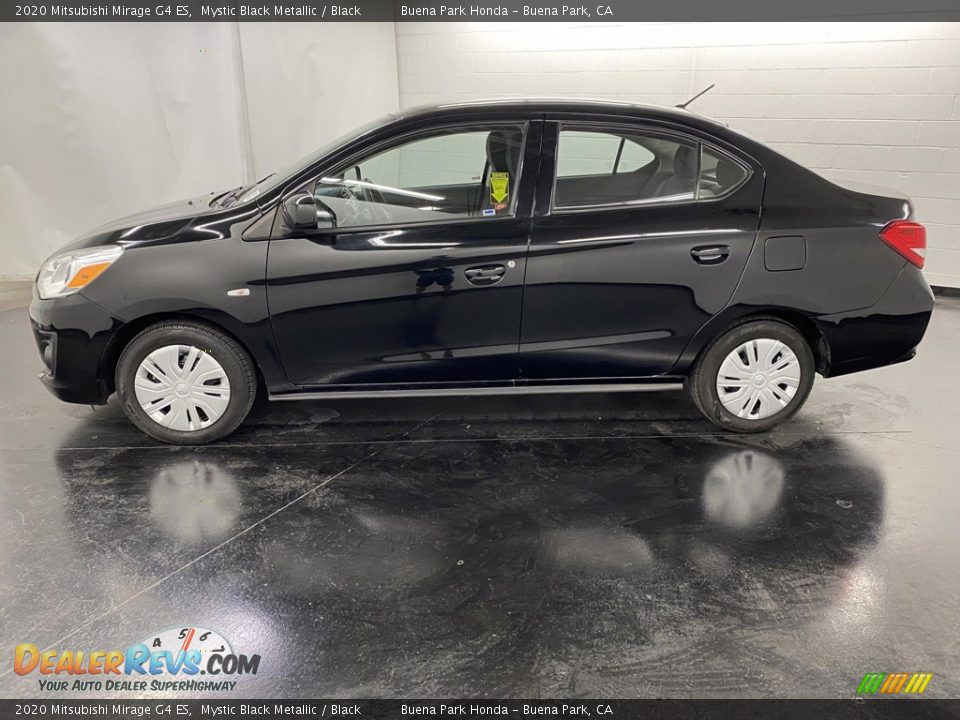 Mystic Black Metallic 2020 Mitsubishi Mirage G4 ES Photo #4