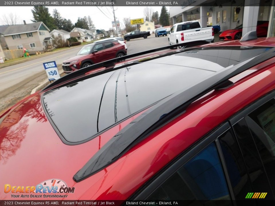 2023 Chevrolet Equinox RS AWD Radiant Red Tintcoat / Jet Black Photo #14