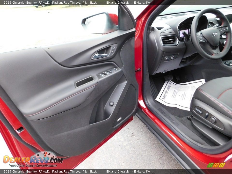 2023 Chevrolet Equinox RS AWD Radiant Red Tintcoat / Jet Black Photo #15