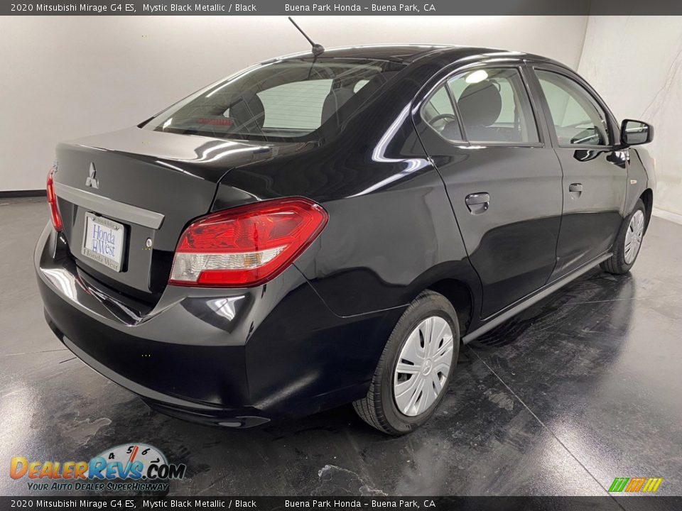 Mystic Black Metallic 2020 Mitsubishi Mirage G4 ES Photo #7