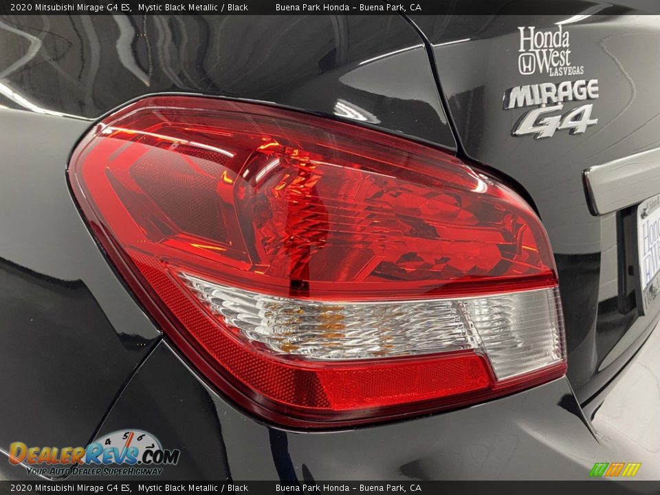 2020 Mitsubishi Mirage G4 ES Mystic Black Metallic / Black Photo #11