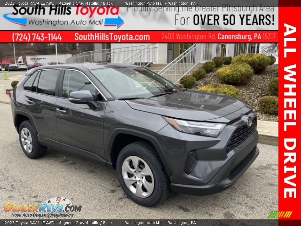 2023 Toyota RAV4 LE AWD Magnetic Gray Metallic / Black Photo #1