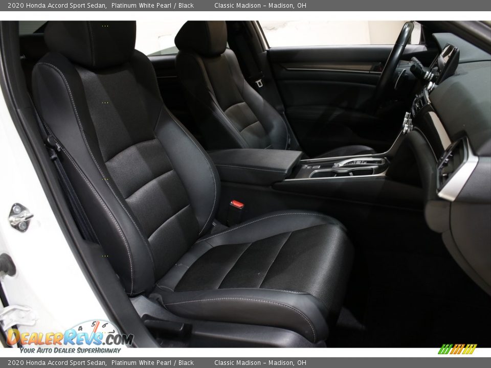2020 Honda Accord Sport Sedan Platinum White Pearl / Black Photo #16
