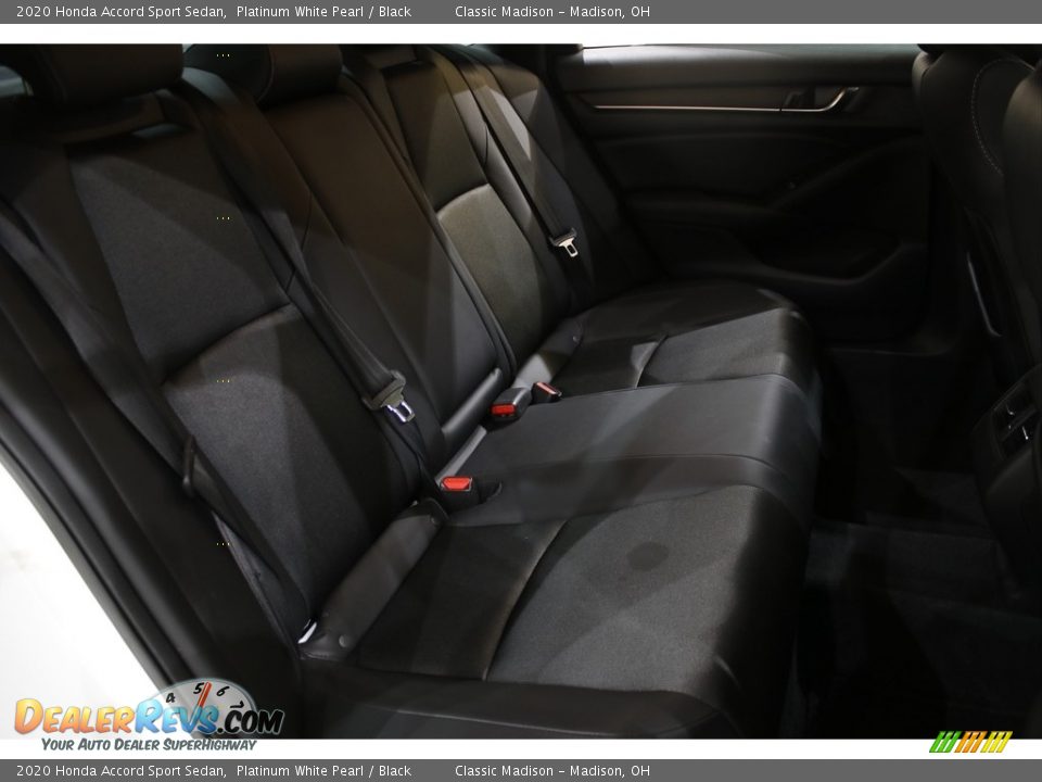2020 Honda Accord Sport Sedan Platinum White Pearl / Black Photo #17