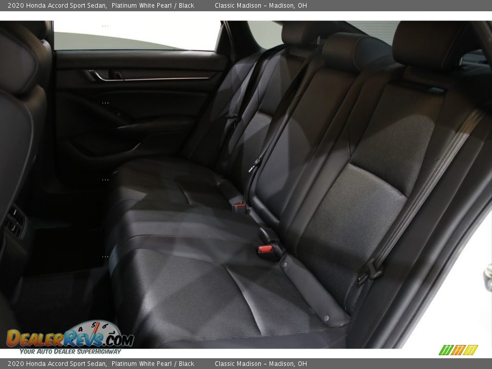 2020 Honda Accord Sport Sedan Platinum White Pearl / Black Photo #18