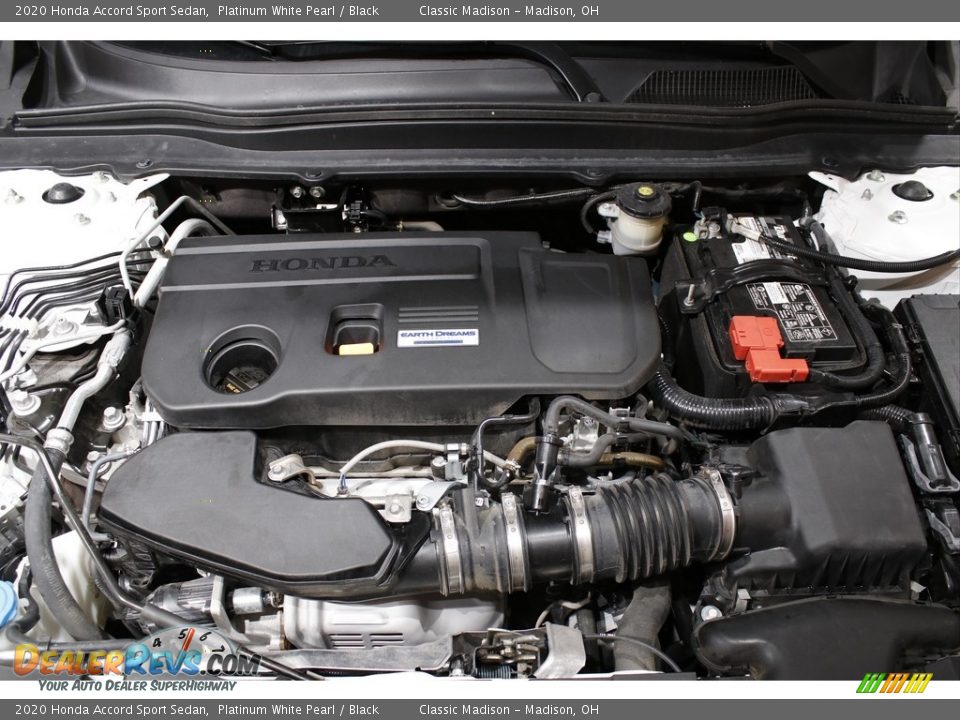 2020 Honda Accord Sport Sedan Platinum White Pearl / Black Photo #20