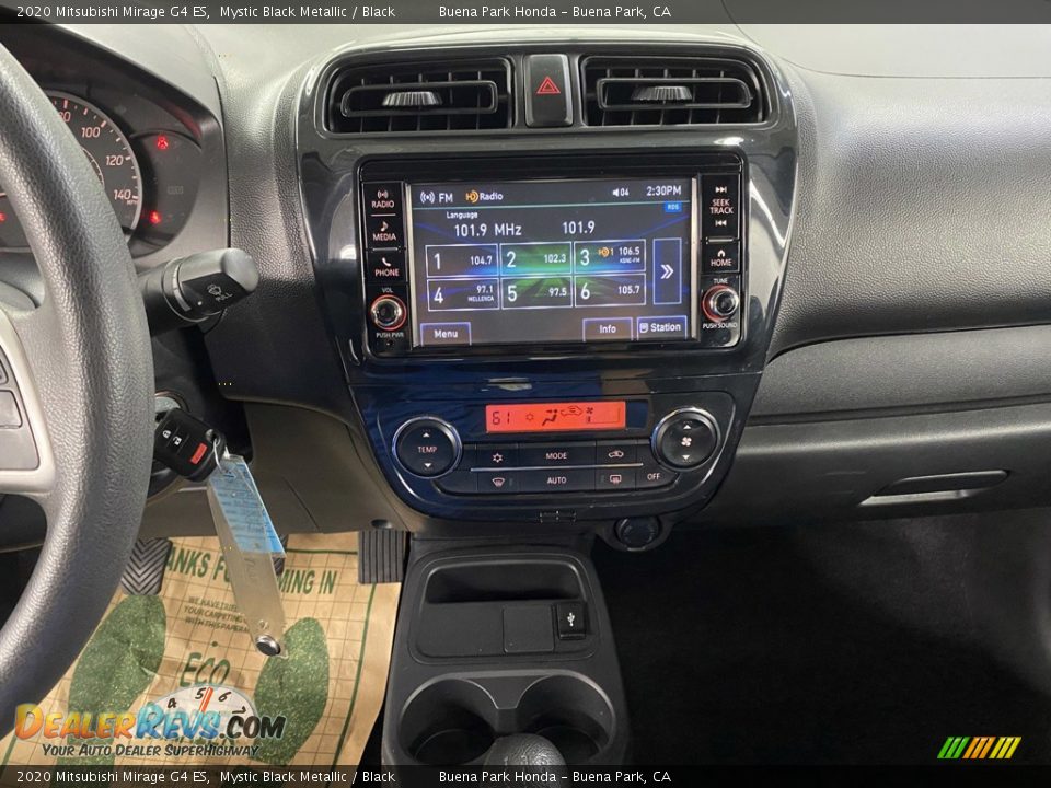 Controls of 2020 Mitsubishi Mirage G4 ES Photo #22