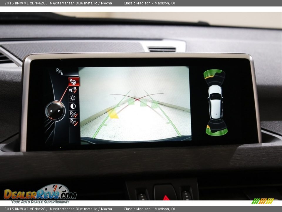 2016 BMW X1 xDrive28i Mediterranean Blue metallic / Mocha Photo #13