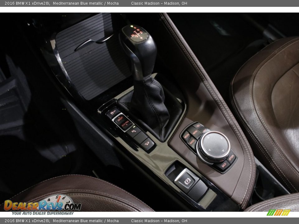 2016 BMW X1 xDrive28i Mediterranean Blue metallic / Mocha Photo #15
