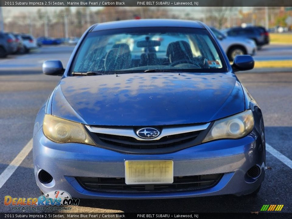 2011 Subaru Impreza 2.5i Sedan Marine Blue Pearl / Carbon Black Photo #2