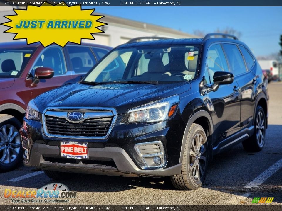 2020 Subaru Forester 2.5i Limited Crystal Black Silica / Gray Photo #1