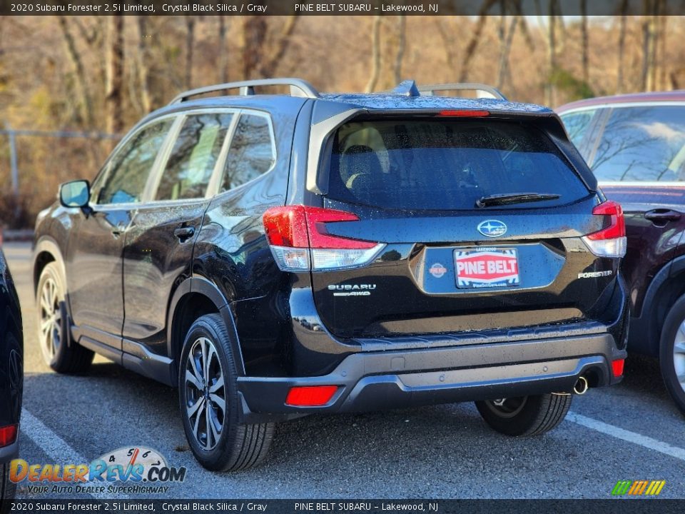 2020 Subaru Forester 2.5i Limited Crystal Black Silica / Gray Photo #9