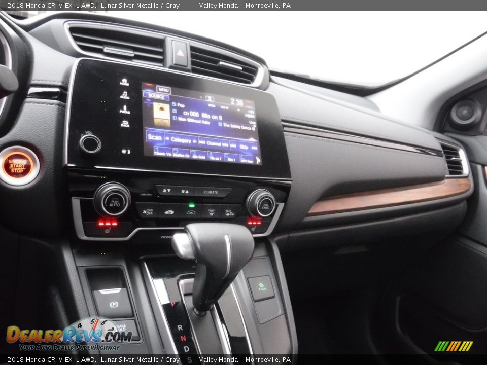 2018 Honda CR-V EX-L AWD Lunar Silver Metallic / Gray Photo #17