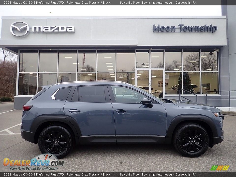 2023 Mazda CX-50 S Preferred Plus AWD Polymetal Gray Metallic / Black Photo #1