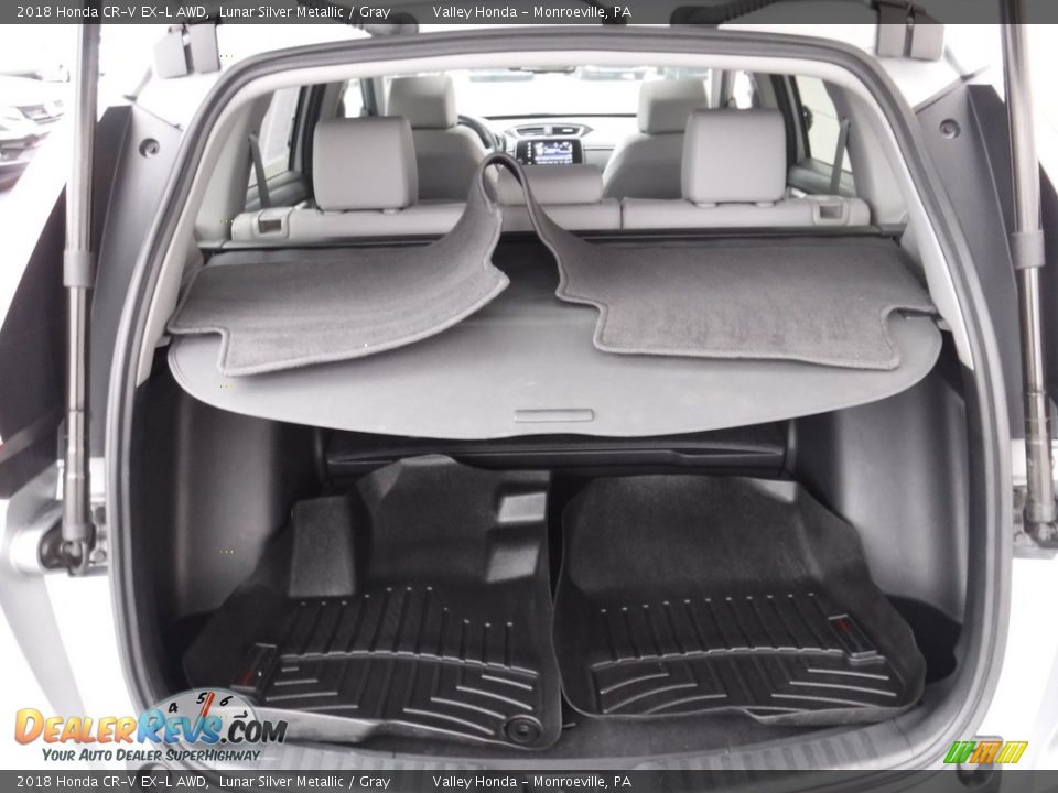 2018 Honda CR-V EX-L AWD Lunar Silver Metallic / Gray Photo #32