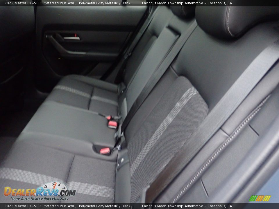 Rear Seat of 2023 Mazda CX-50 S Preferred Plus AWD Photo #11