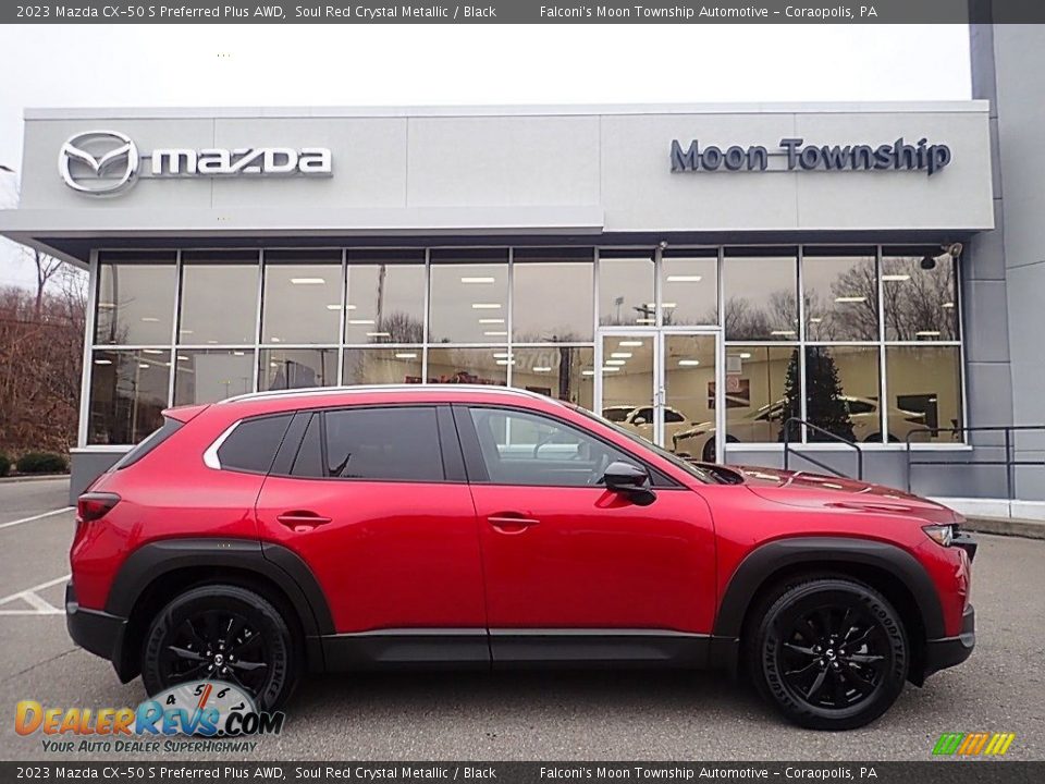 2023 Mazda CX-50 S Preferred Plus AWD Soul Red Crystal Metallic / Black Photo #1