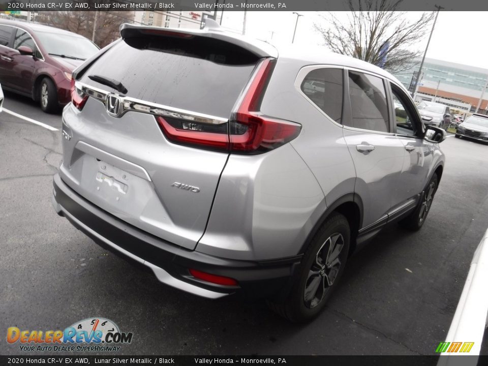 2020 Honda CR-V EX AWD Lunar Silver Metallic / Black Photo #7