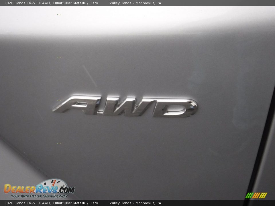 2020 Honda CR-V EX AWD Lunar Silver Metallic / Black Photo #8