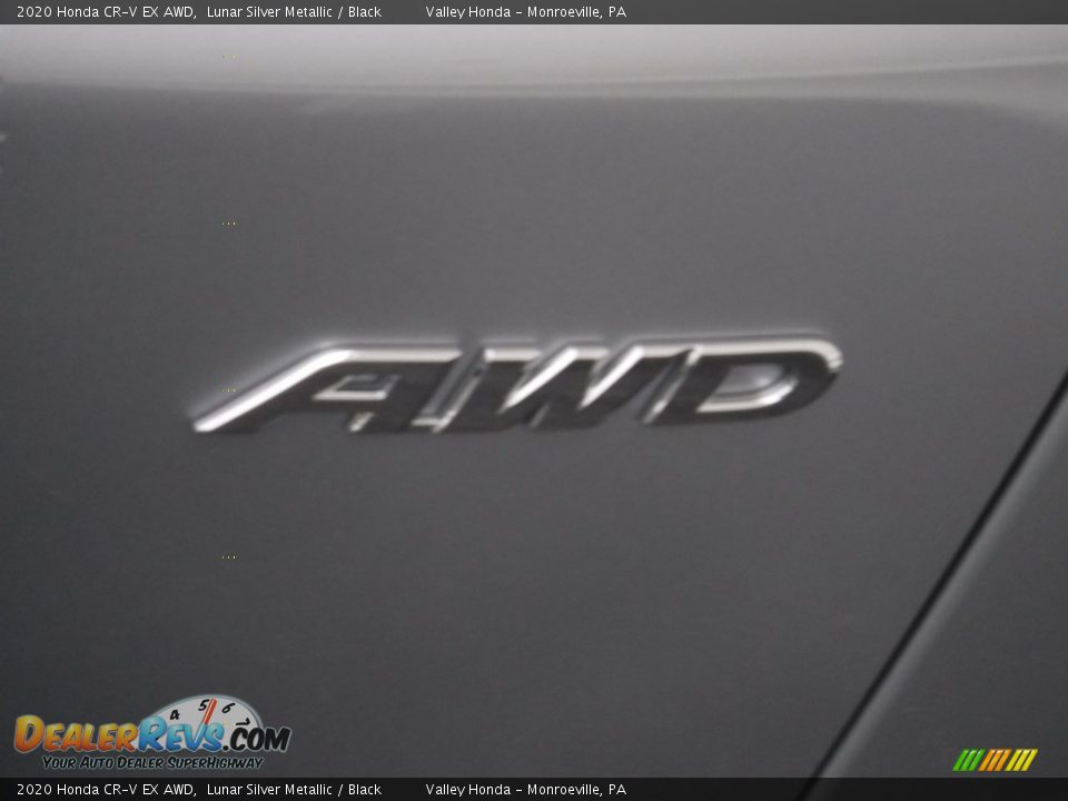 2020 Honda CR-V EX AWD Lunar Silver Metallic / Black Photo #9