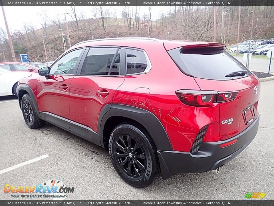 2023 Mazda CX-50 S Preferred Plus AWD Soul Red Crystal Metallic / Black Photo #5