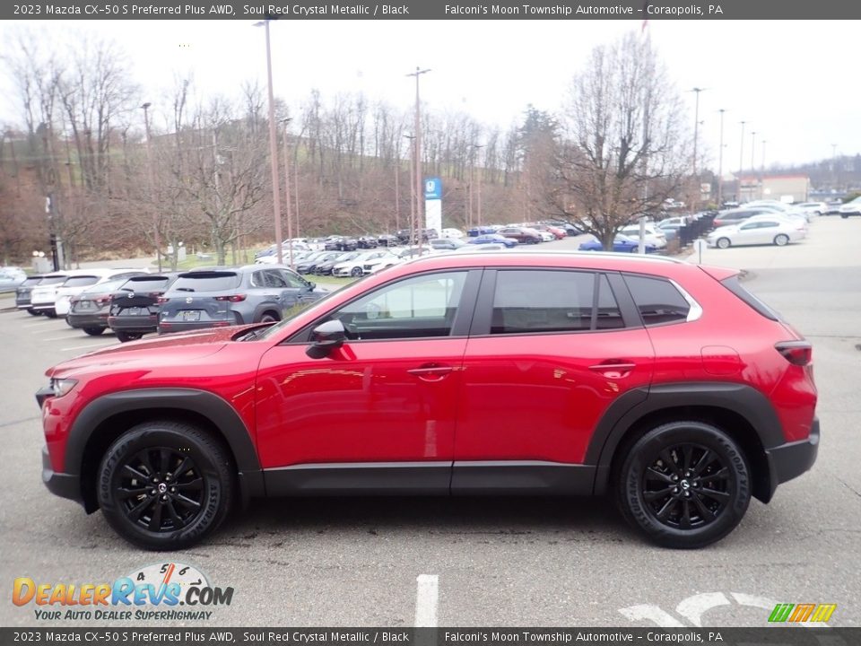 Soul Red Crystal Metallic 2023 Mazda CX-50 S Preferred Plus AWD Photo #6