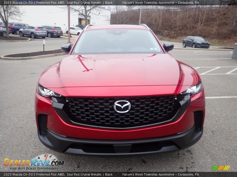 2023 Mazda CX-50 S Preferred Plus AWD Soul Red Crystal Metallic / Black Photo #8