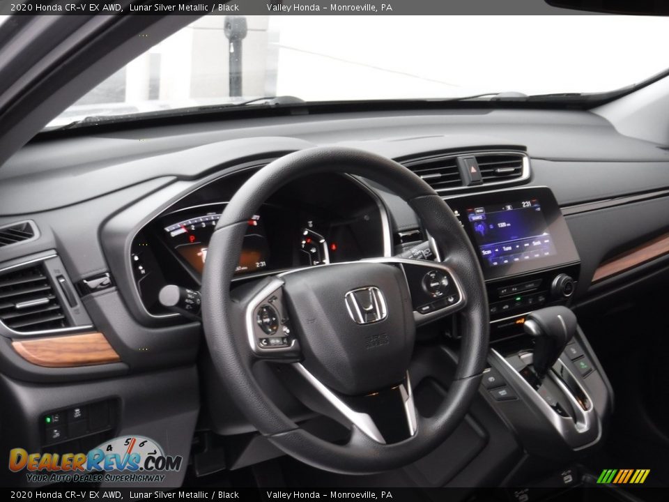 2020 Honda CR-V EX AWD Lunar Silver Metallic / Black Photo #13