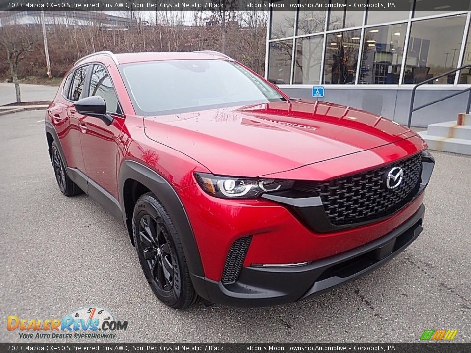 2023 Mazda CX-50 S Preferred Plus AWD Soul Red Crystal Metallic / Black Photo #9