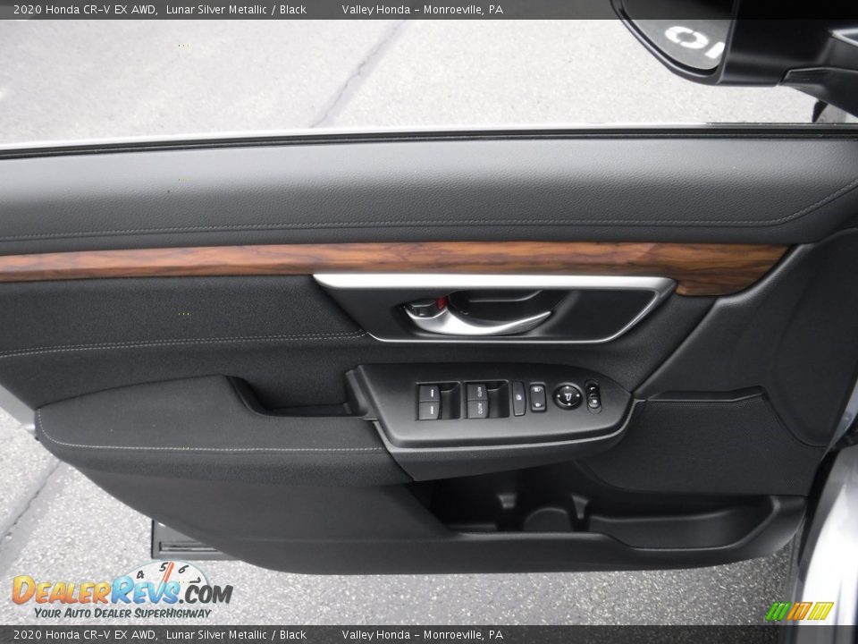 2020 Honda CR-V EX AWD Lunar Silver Metallic / Black Photo #14