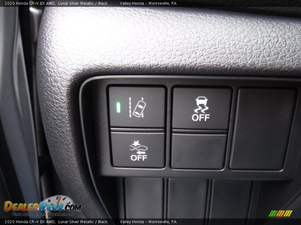 2020 Honda CR-V EX AWD Lunar Silver Metallic / Black Photo #17