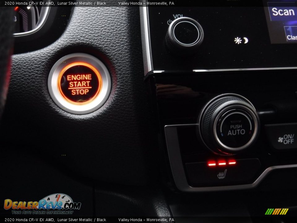2020 Honda CR-V EX AWD Lunar Silver Metallic / Black Photo #20