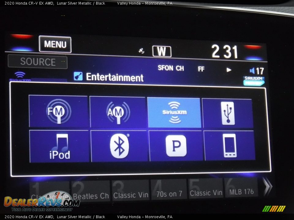 2020 Honda CR-V EX AWD Lunar Silver Metallic / Black Photo #21