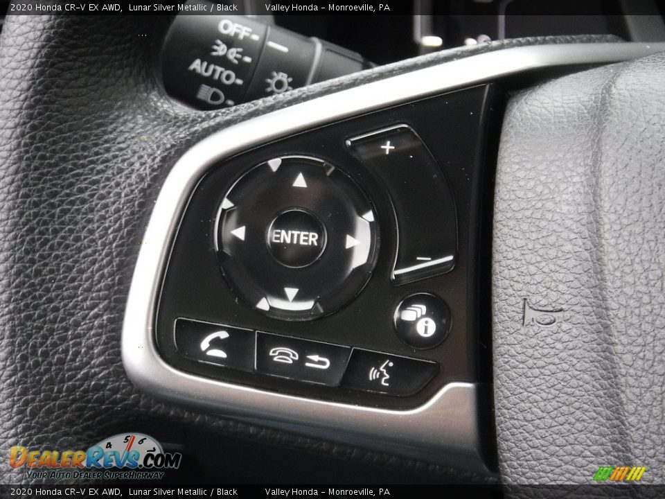 2020 Honda CR-V EX AWD Lunar Silver Metallic / Black Photo #25