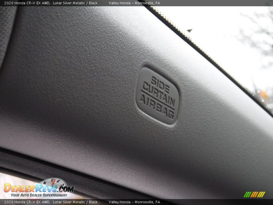 2020 Honda CR-V EX AWD Lunar Silver Metallic / Black Photo #26