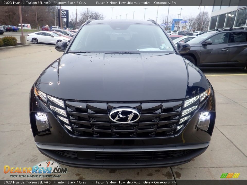 2023 Hyundai Tucson SEL AWD Phantom Black / Gray Photo #8