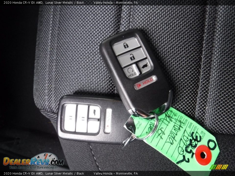 2020 Honda CR-V EX AWD Lunar Silver Metallic / Black Photo #33
