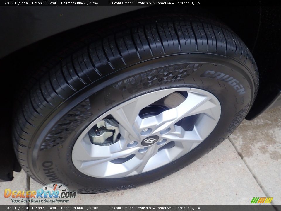 2023 Hyundai Tucson SEL AWD Phantom Black / Gray Photo #10