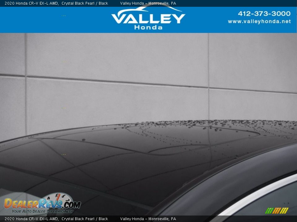 2020 Honda CR-V EX-L AWD Crystal Black Pearl / Black Photo #4