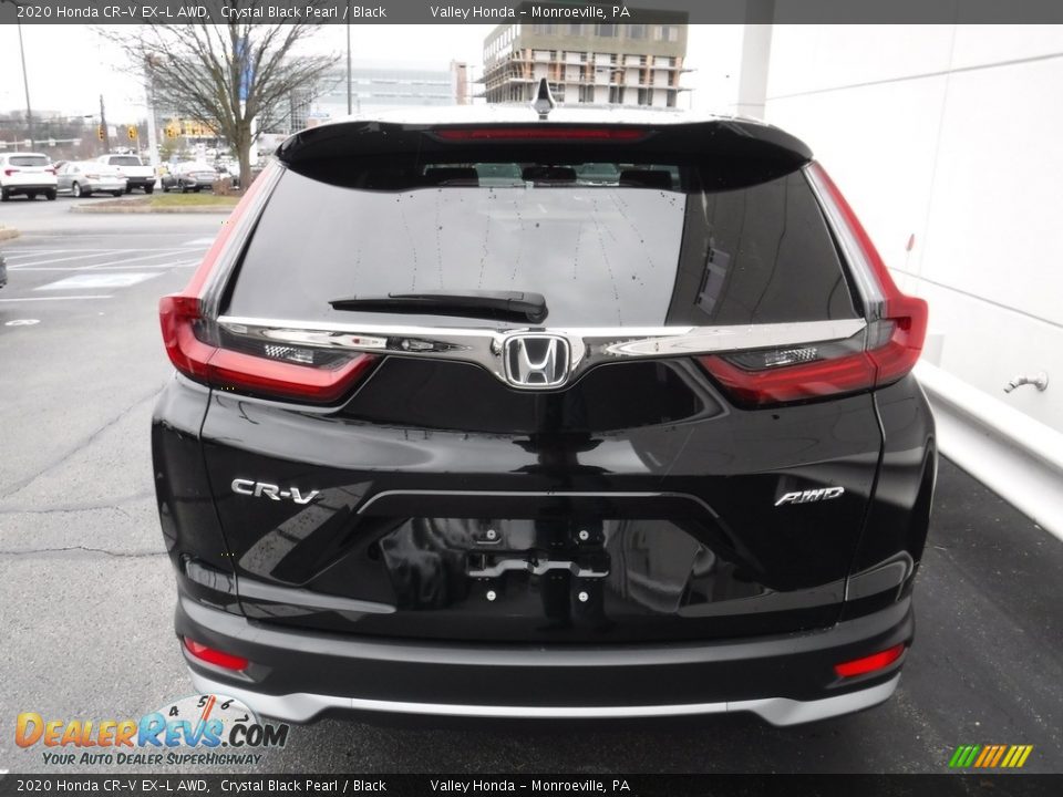 2020 Honda CR-V EX-L AWD Crystal Black Pearl / Black Photo #8