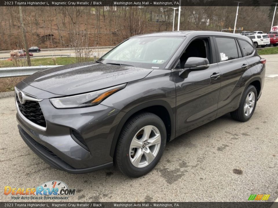 2023 Toyota Highlander L Magnetic Gray Metallic / Black Photo #7