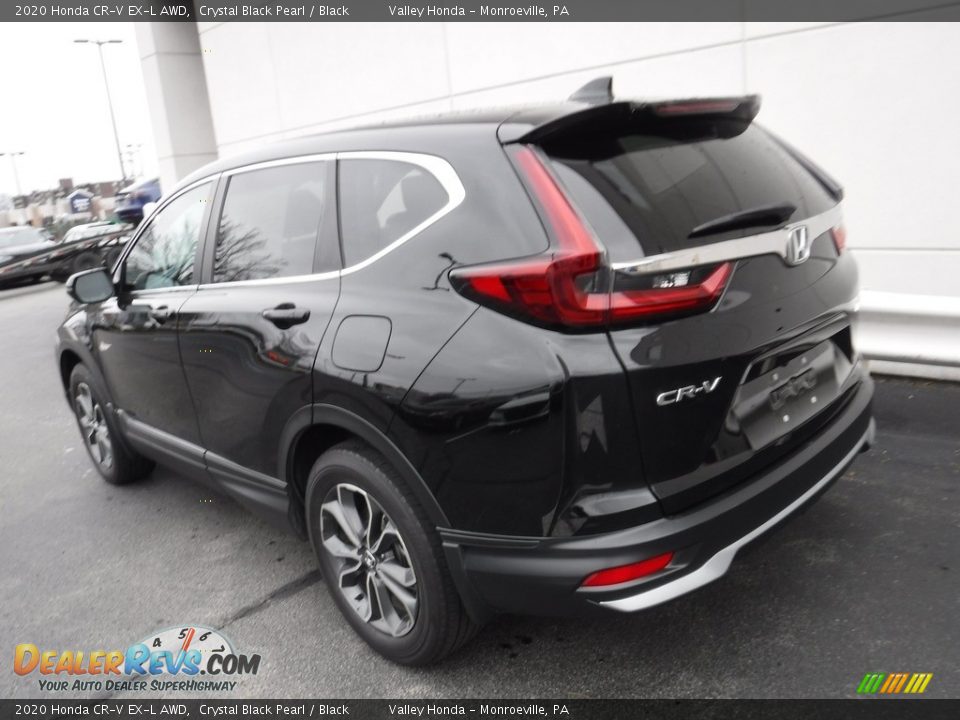 2020 Honda CR-V EX-L AWD Crystal Black Pearl / Black Photo #10