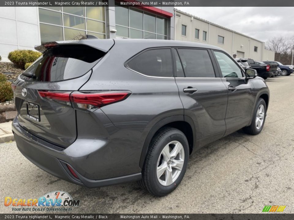 2023 Toyota Highlander L Magnetic Gray Metallic / Black Photo #9