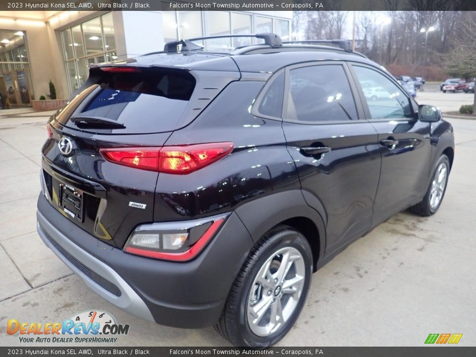 2023 Hyundai Kona SEL AWD Ultra Black / Black Photo #2