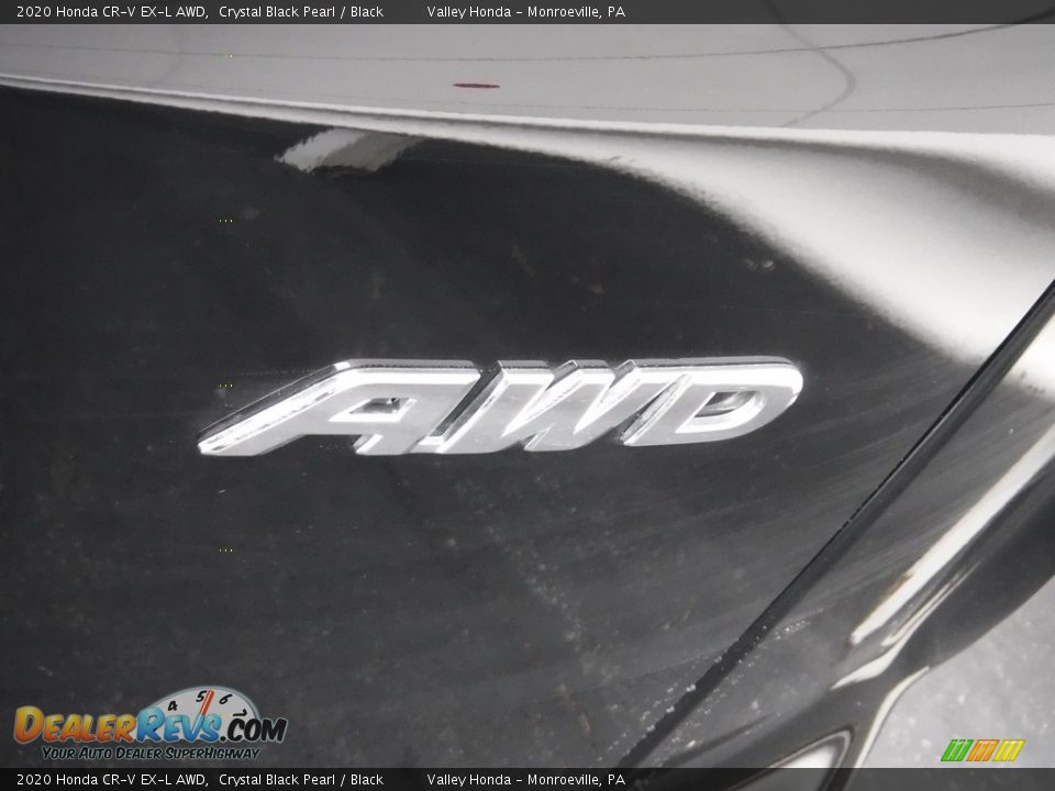 2020 Honda CR-V EX-L AWD Crystal Black Pearl / Black Photo #11