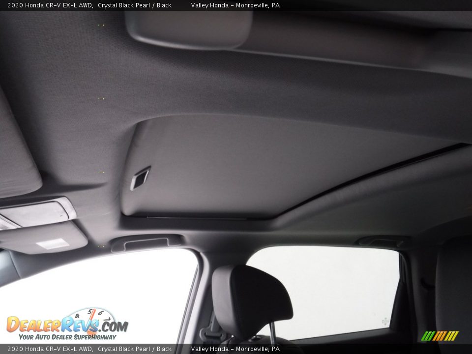2020 Honda CR-V EX-L AWD Crystal Black Pearl / Black Photo #12