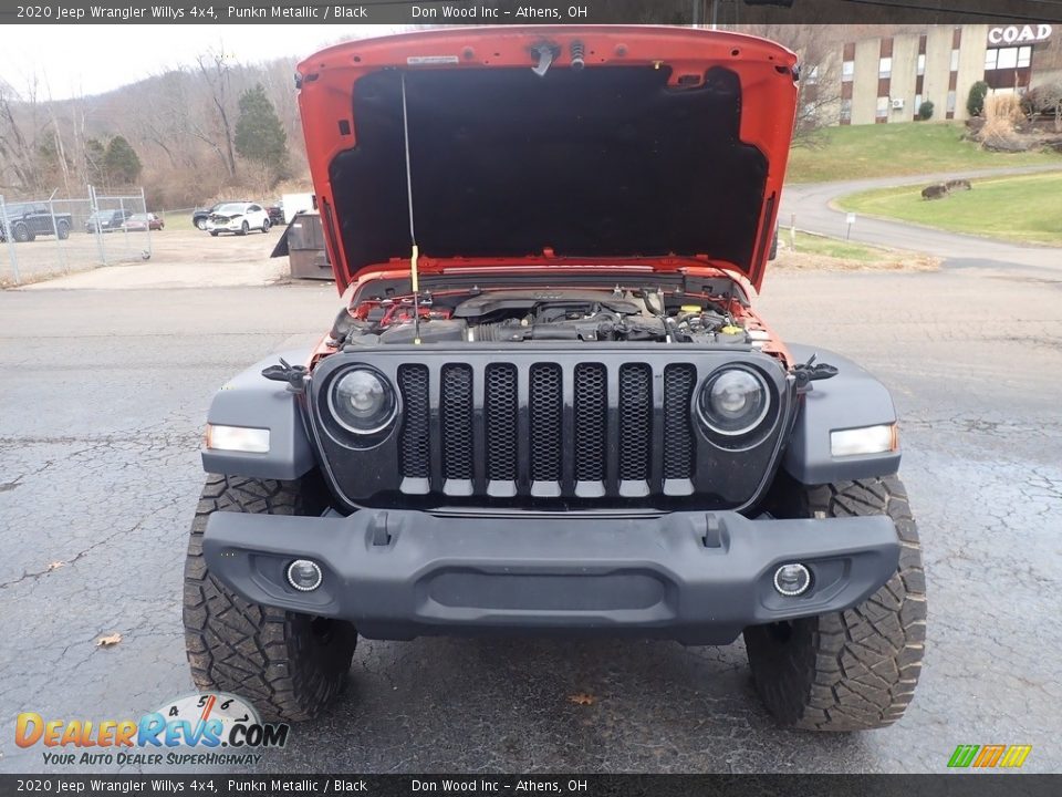 2020 Jeep Wrangler Willys 4x4 Punkn Metallic / Black Photo #4