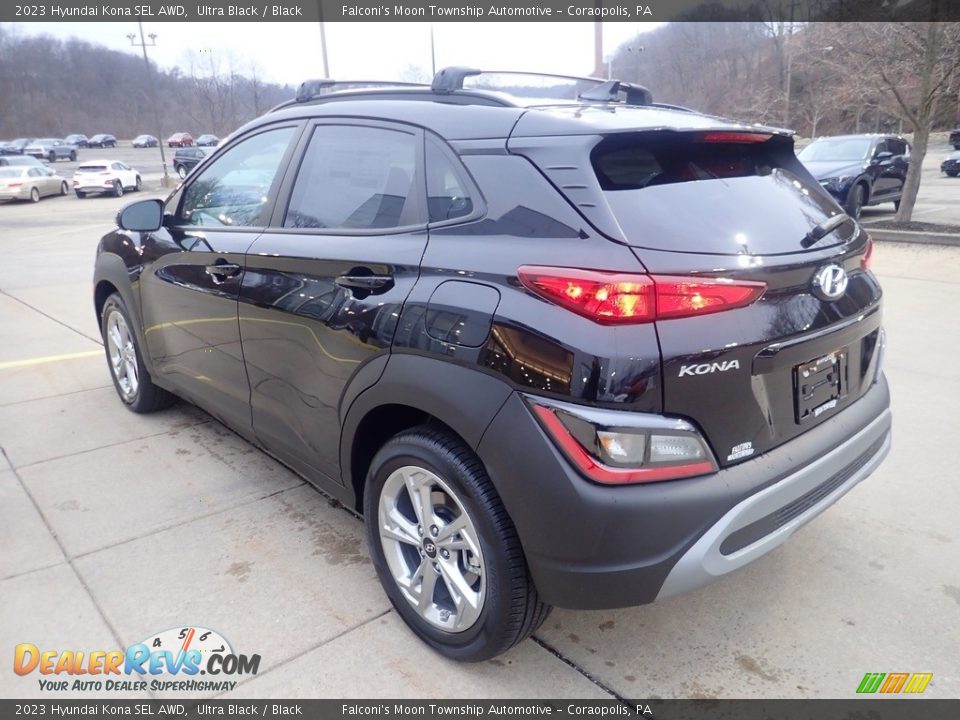 2023 Hyundai Kona SEL AWD Ultra Black / Black Photo #5