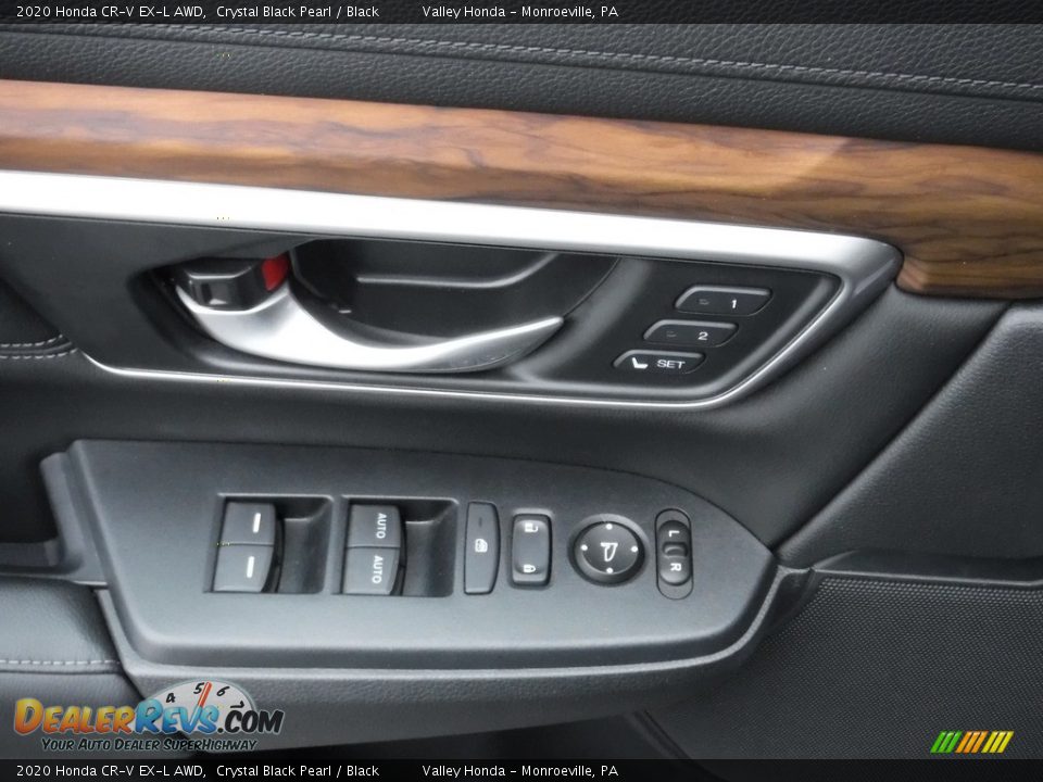 2020 Honda CR-V EX-L AWD Crystal Black Pearl / Black Photo #14